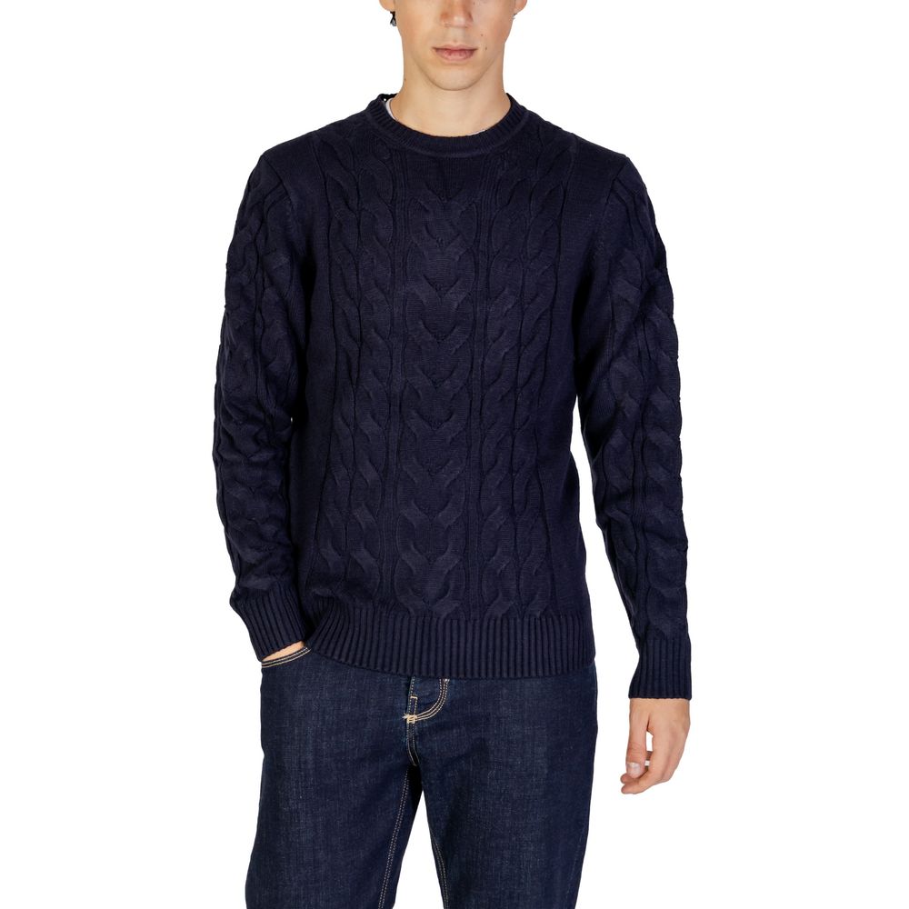 Blue Marabou Sweater - ventzia
