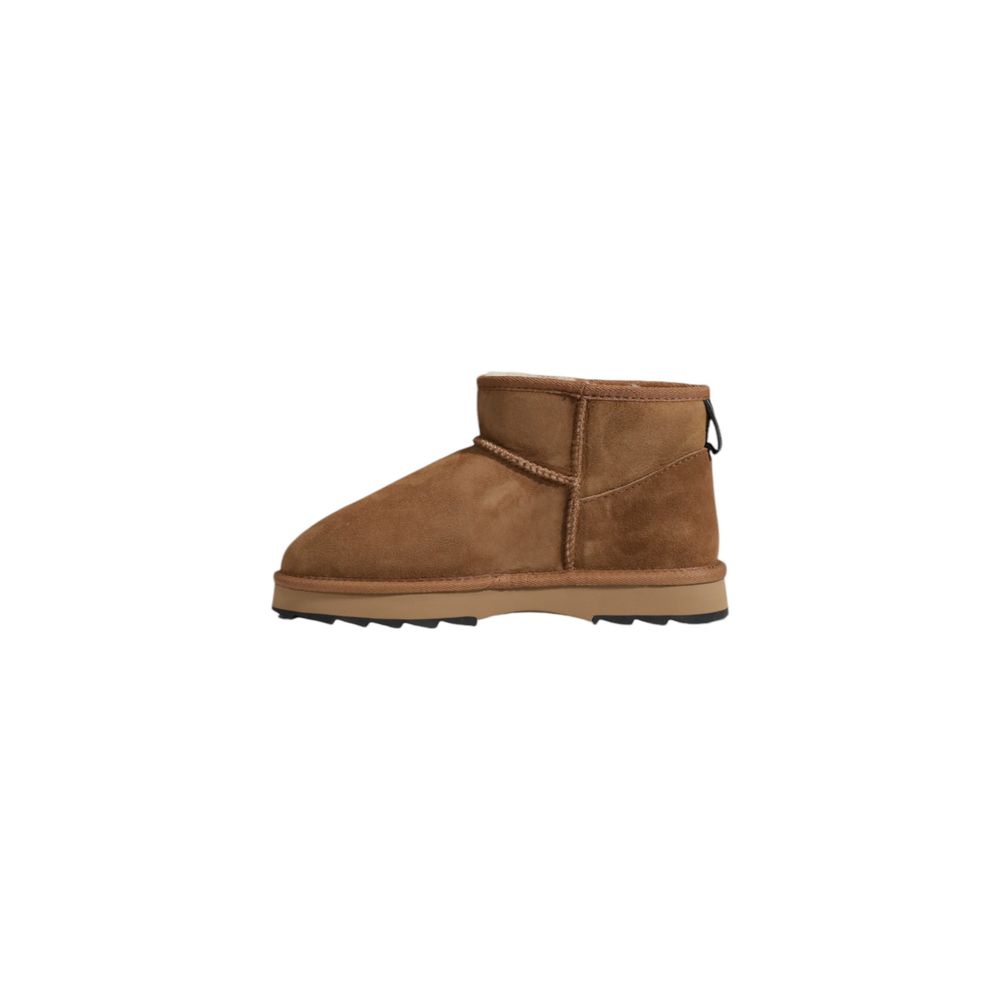 Brown Leather Ankle - ventzia
