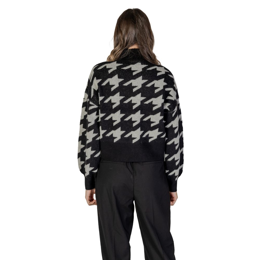 Black Marabou Sweater