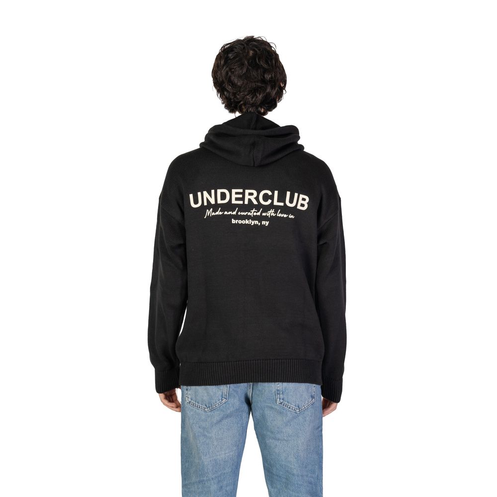 Black Cotton Sweater - ventzia