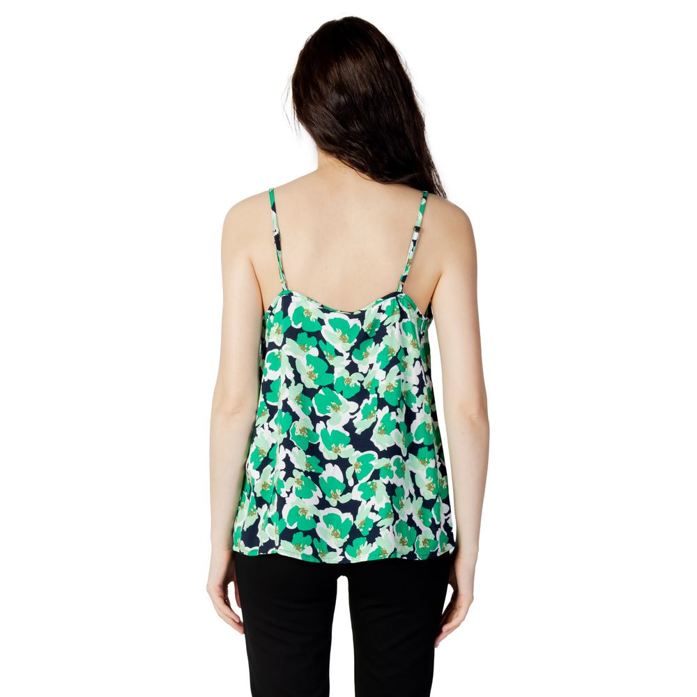 Green Cotton Tank Top - ventzia
