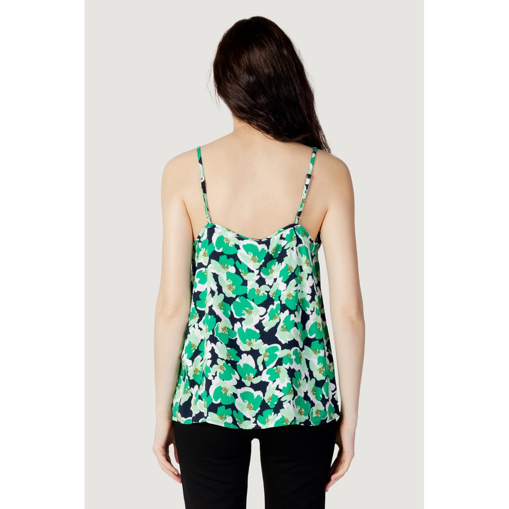 Green Cotton Tank Top - ventzia