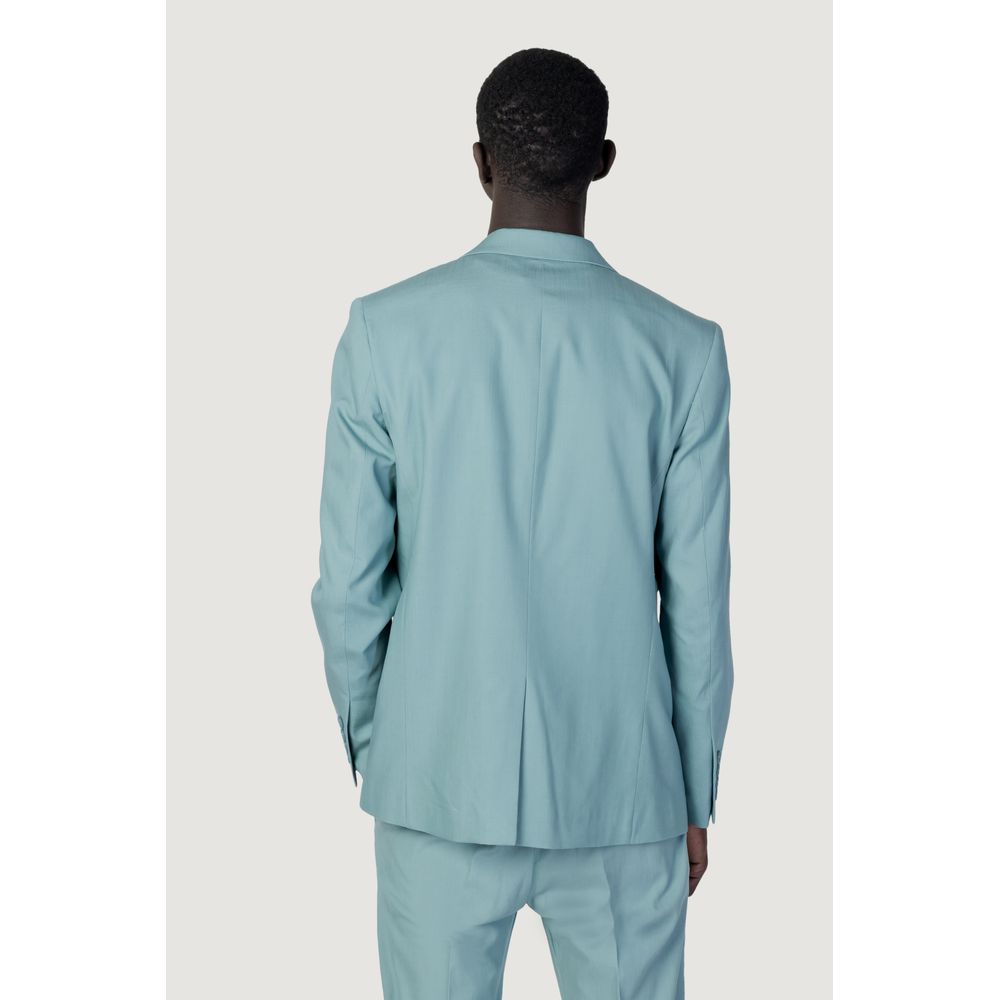 Green Tencel Blazer - ventzia