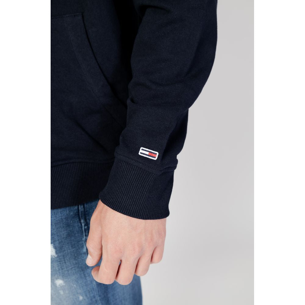 Blue Organic Cotton Hoody - ventzia
