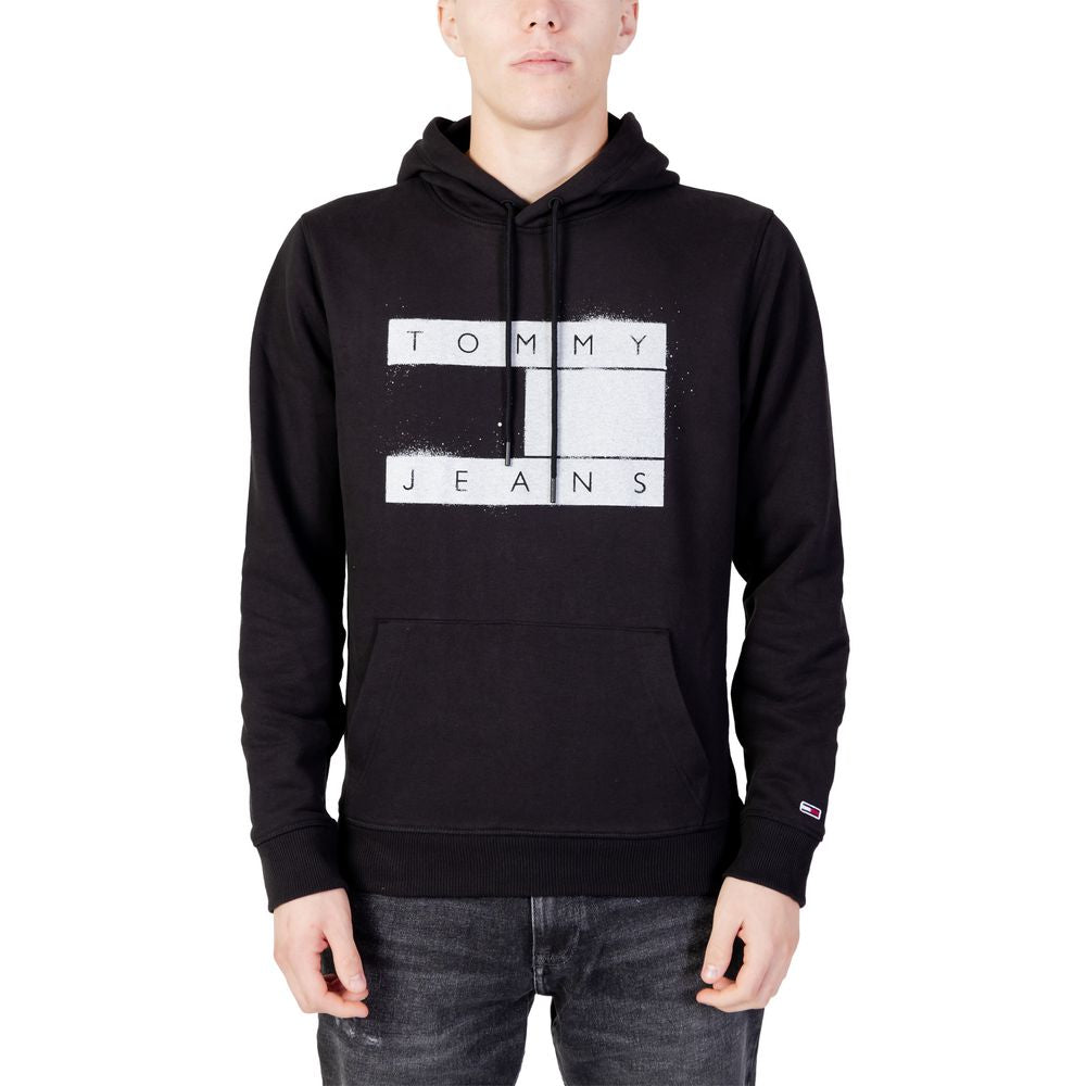 Black Organic Cotton Hoody - ventzia