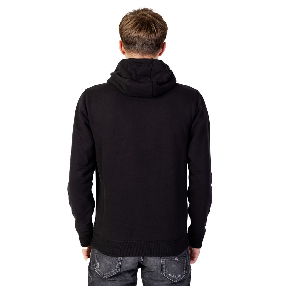 Black Organic Cotton Hoody - ventzia
