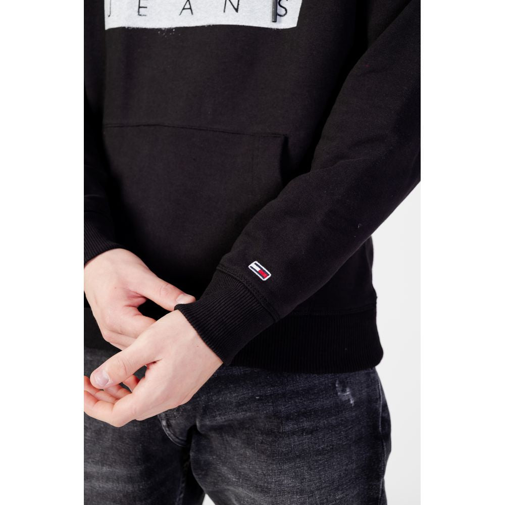 Black Organic Cotton Hoody - ventzia