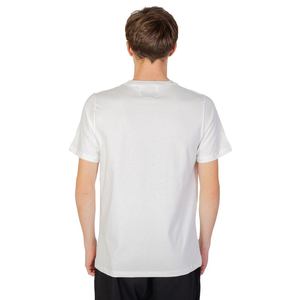 White Cotton T-Shirt - ventzia