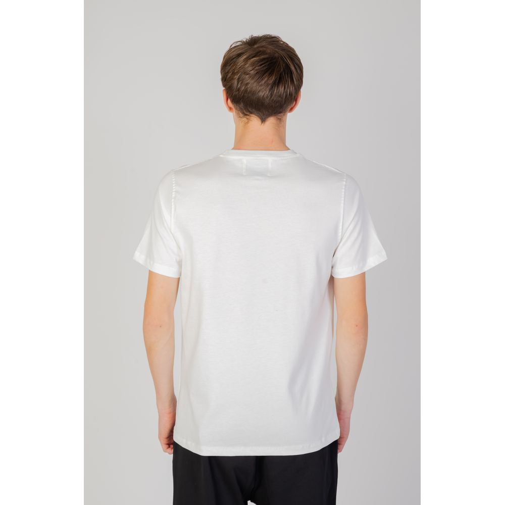 White Cotton T-Shirt - ventzia