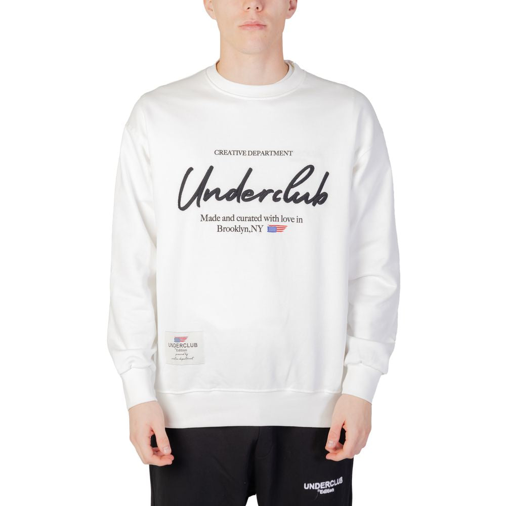 White Cotton Sweatshirt - ventzia