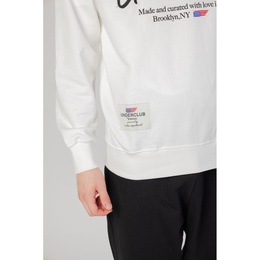 White Cotton Sweatshirt - ventzia