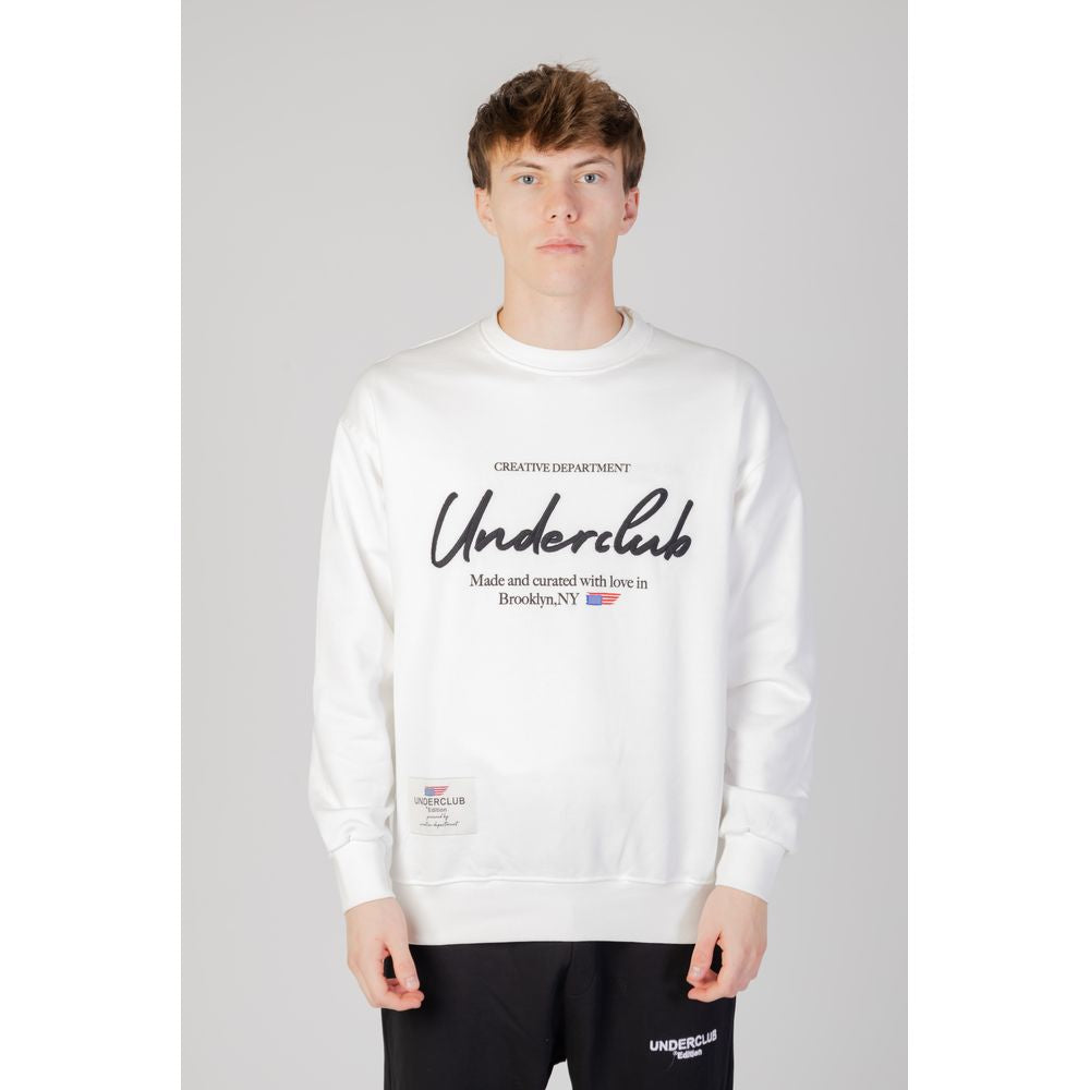 White Cotton Sweatshirt - ventzia