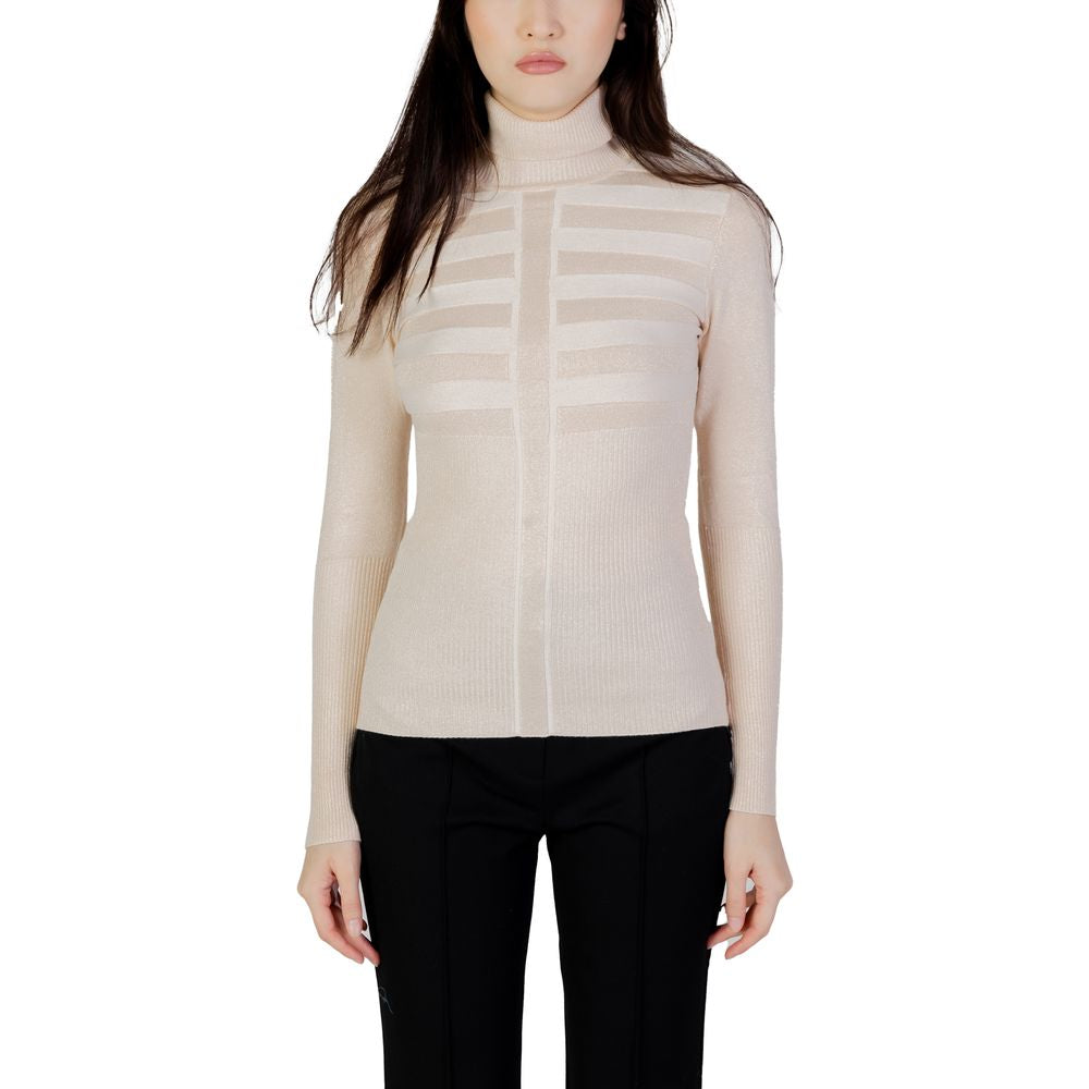 Pink Viscose Turtleneck