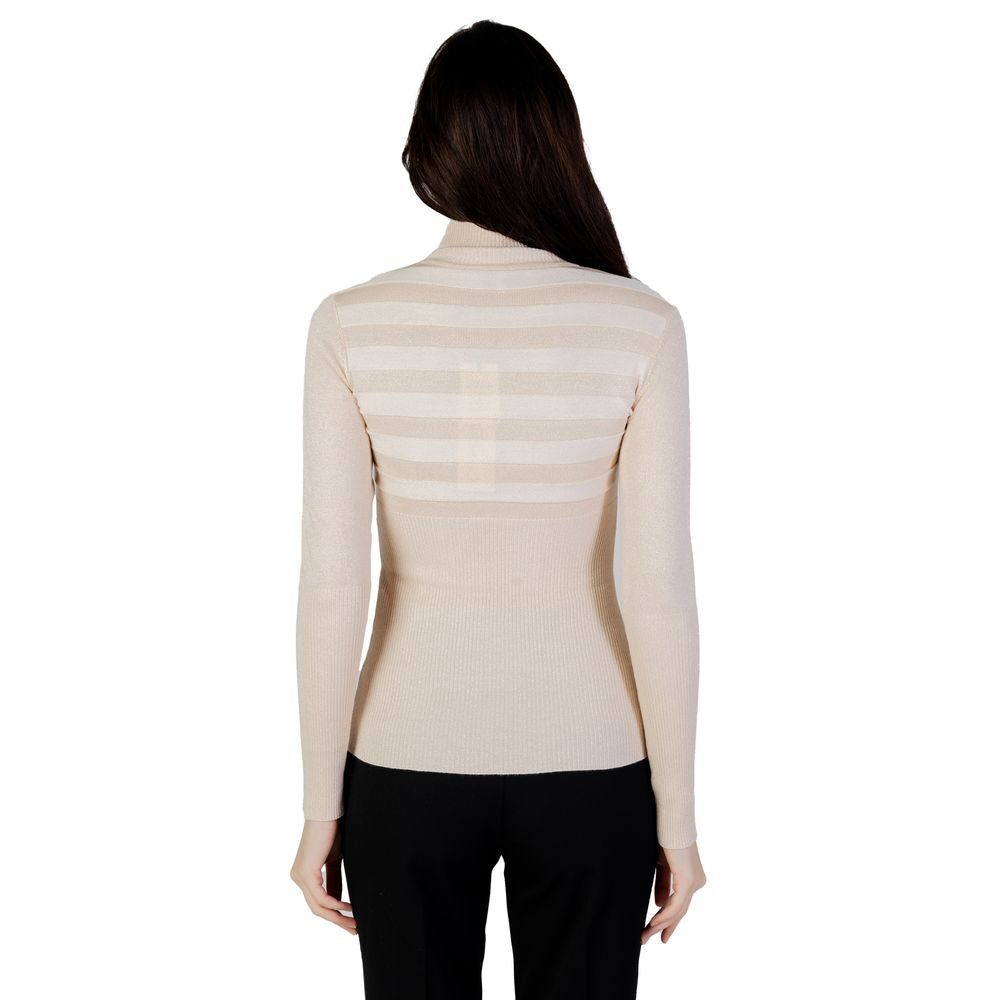 Pink Viscose Turtleneck