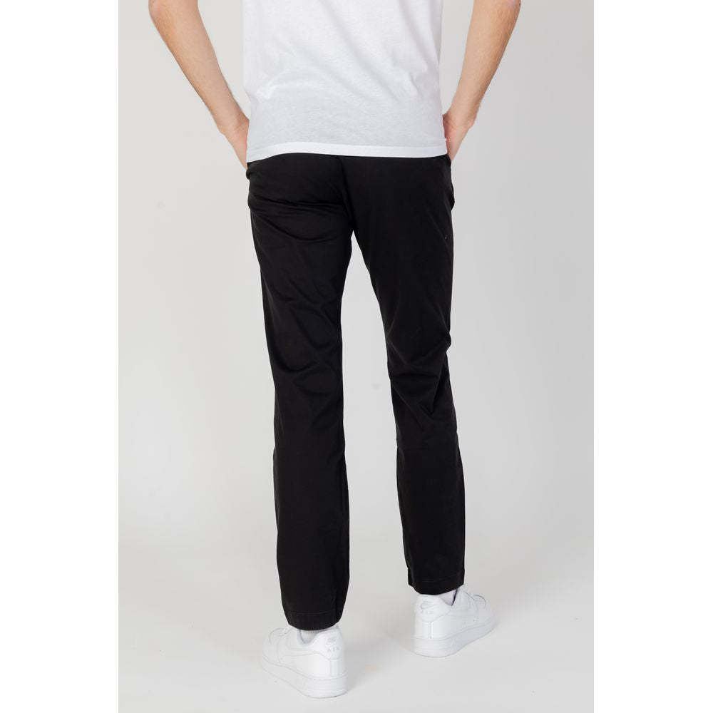 Black Organic Cotton Pant - ventzia