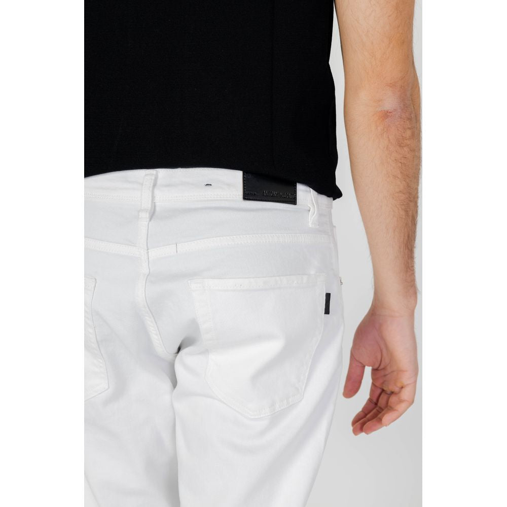 White Cotton Jeans & Pant - ventzia