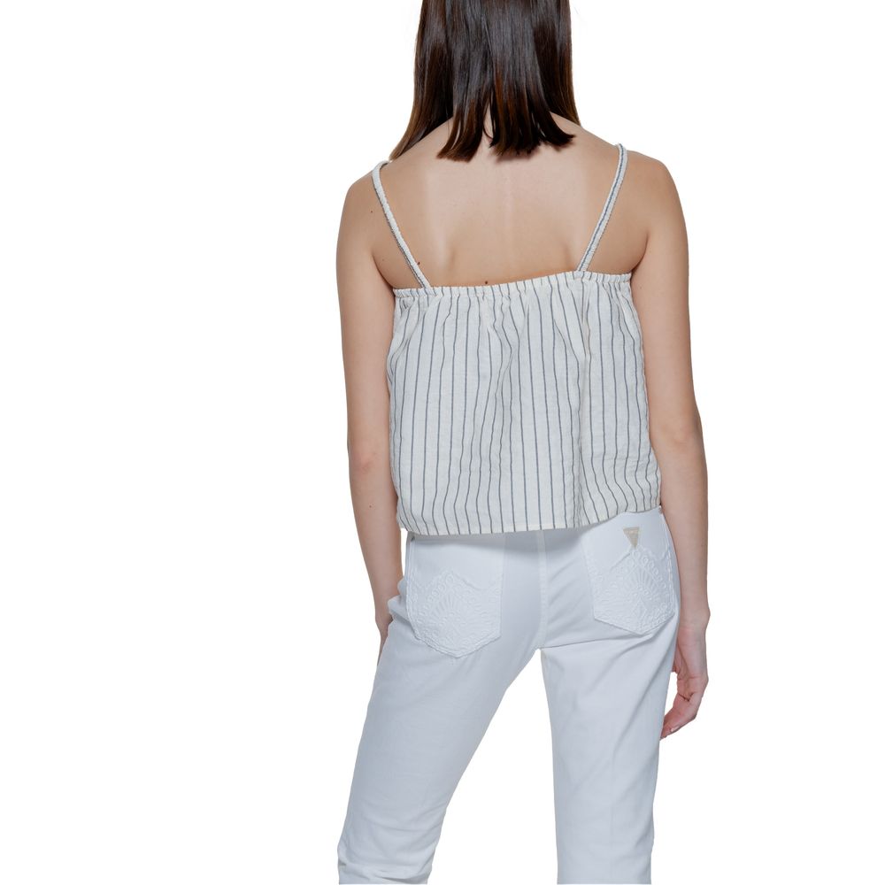 Beige Organic Cotton Tank Top - ventzia