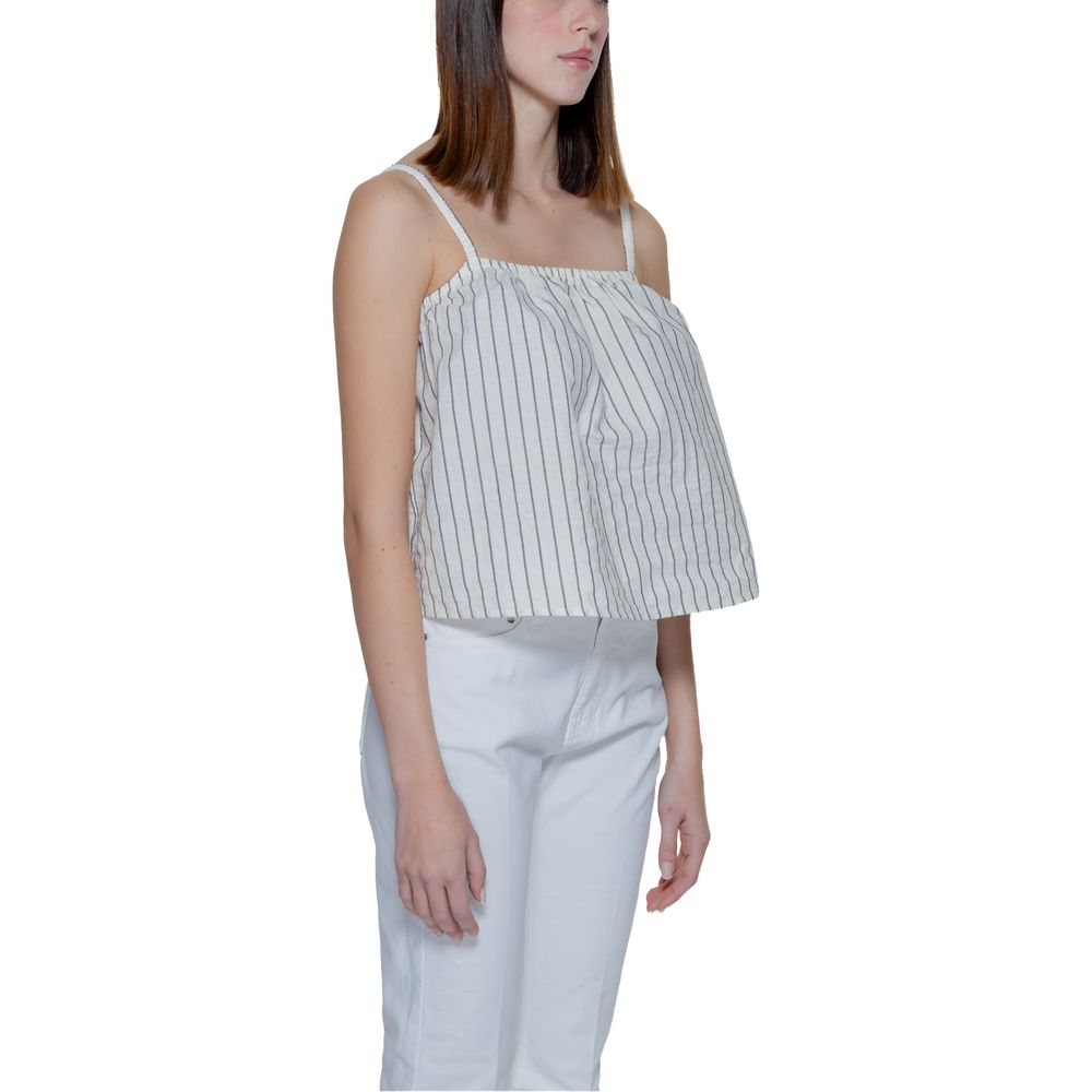 Beige Organic Cotton Tank Top - ventzia