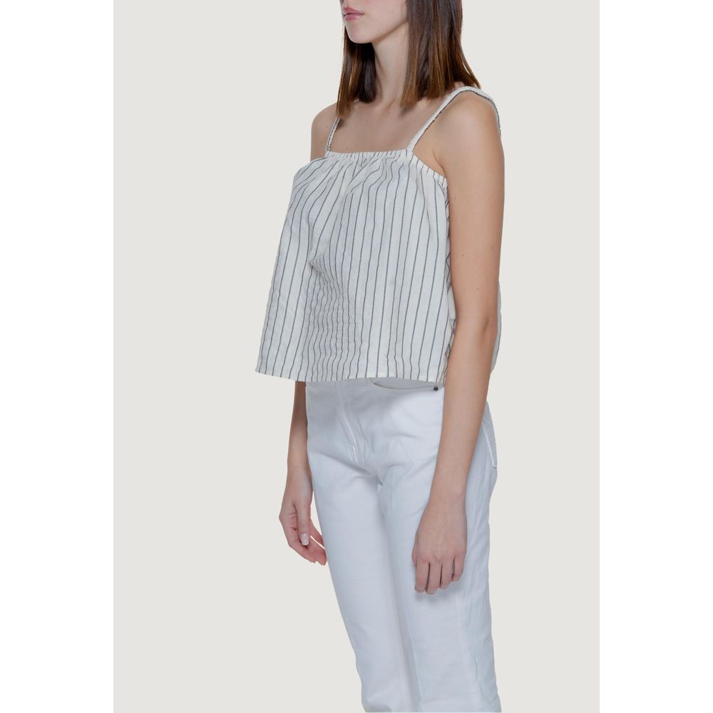Beige Organic Cotton Tank Top - ventzia