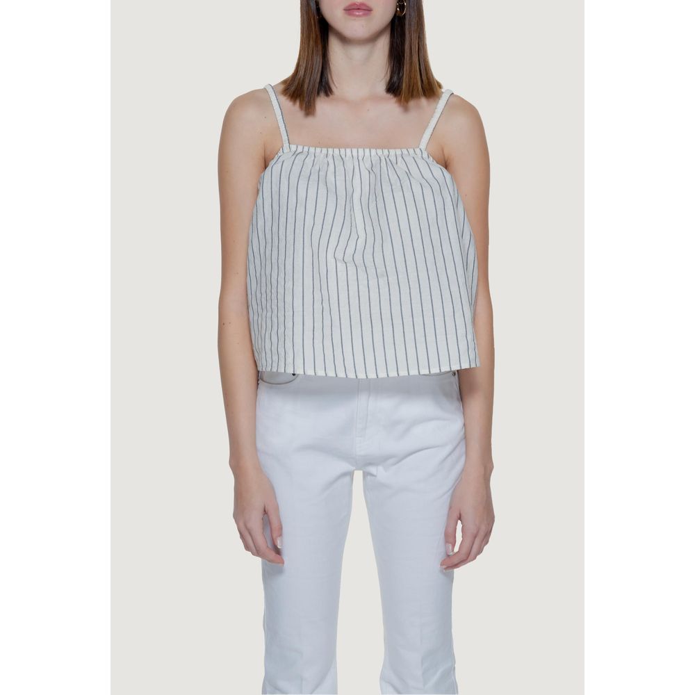 Beige Organic Cotton Tank Top - ventzia