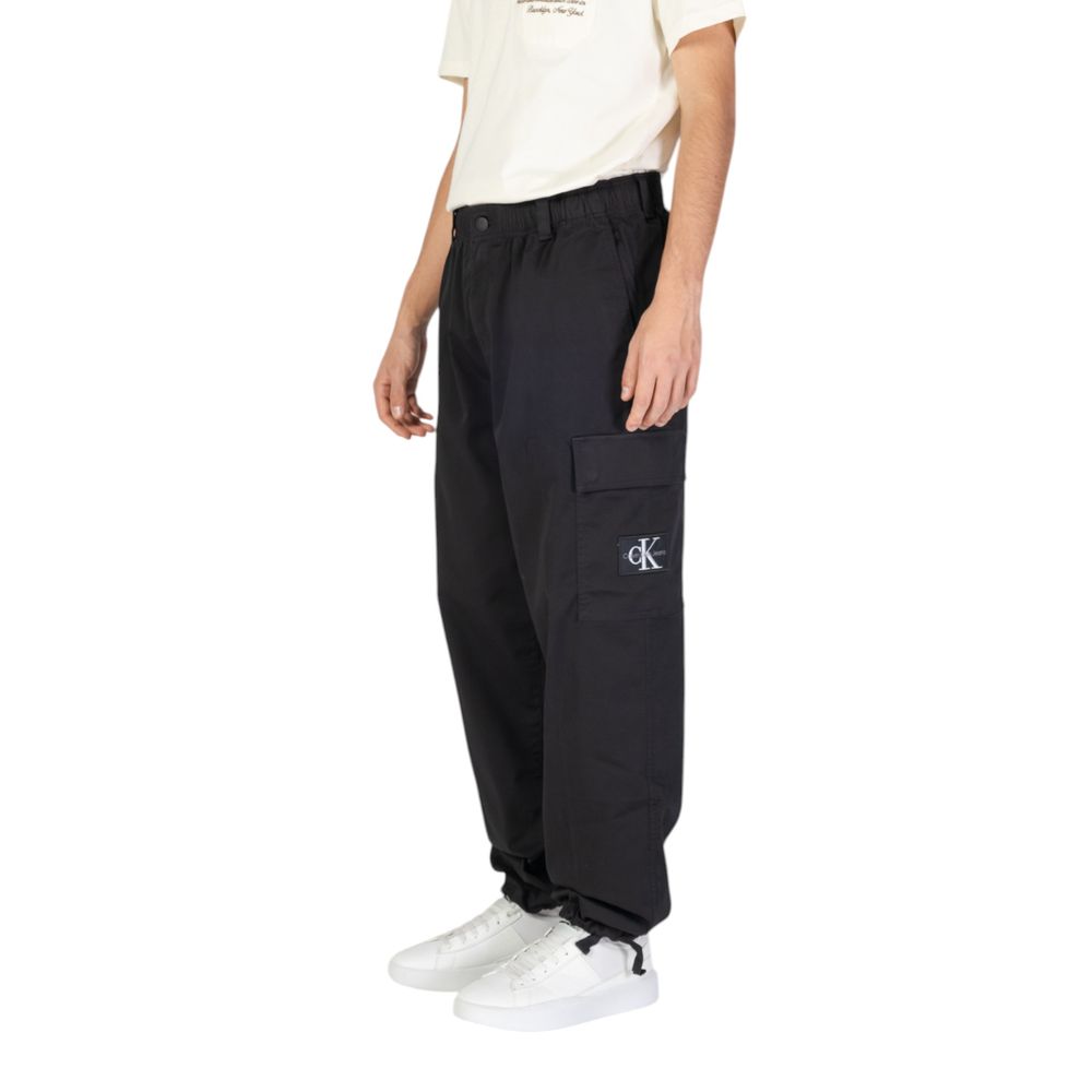 Black Recycled Cotton Pant