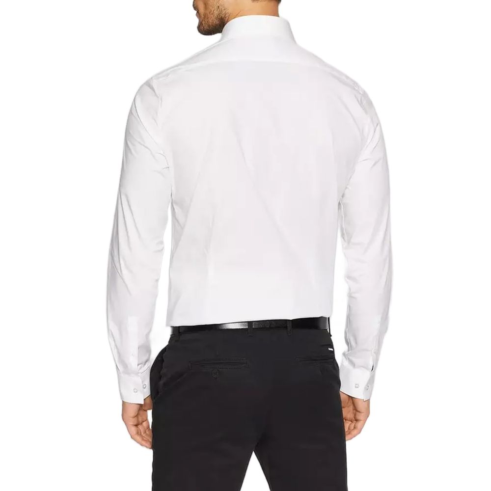 White Cotton Shirt - ventzia