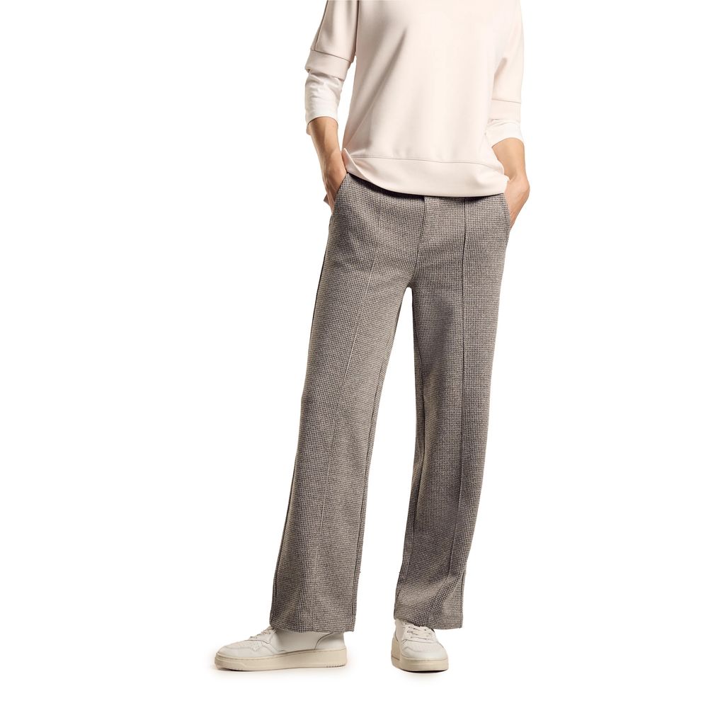 Black Viscose Pant - ventzia