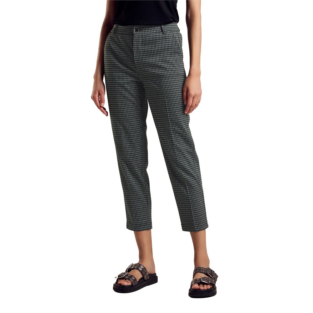 Green Polyester Pant - ventzia