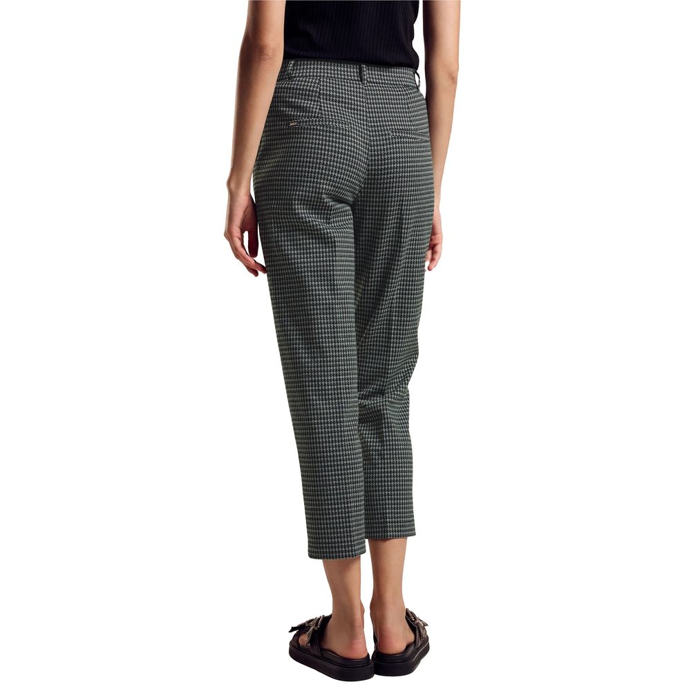 Green Polyester Pant - ventzia
