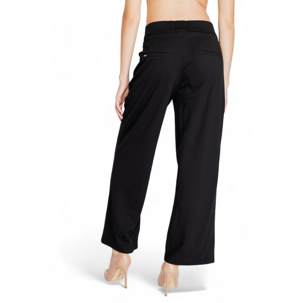 Black Viscose Pant - ventzia