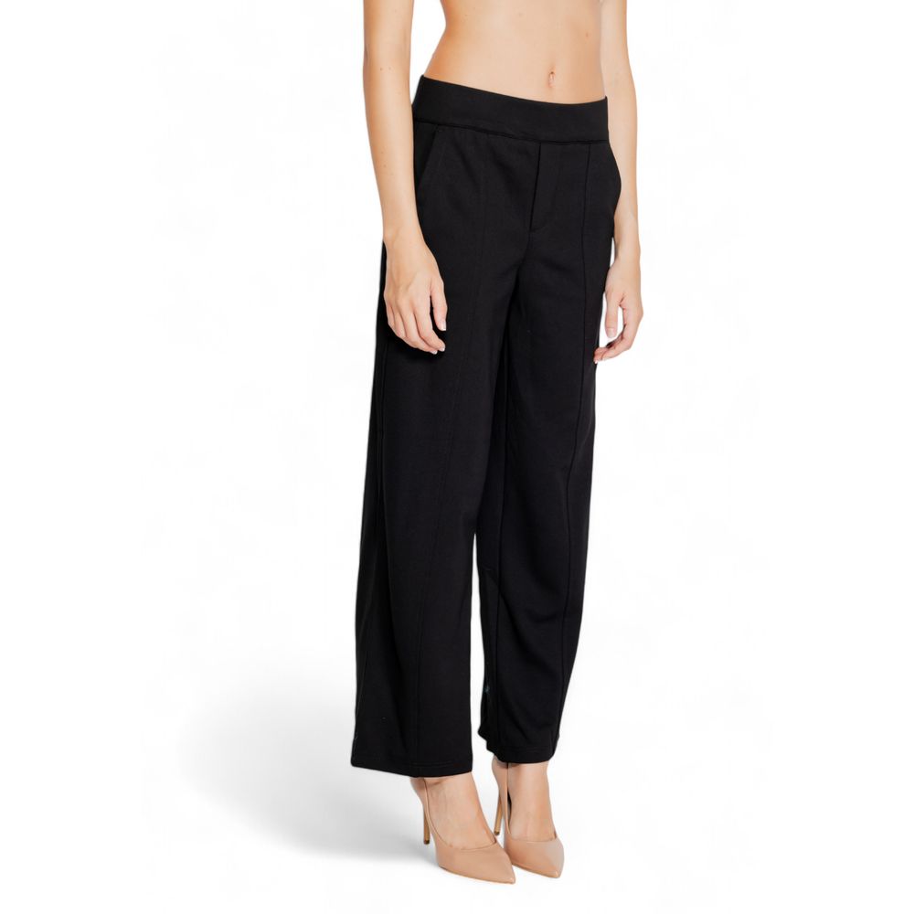 Black Viscose Pant - ventzia