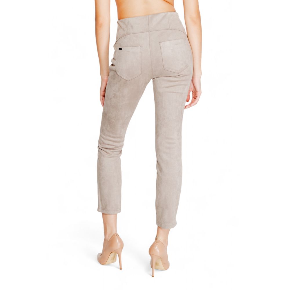 Gray Polyester Legging