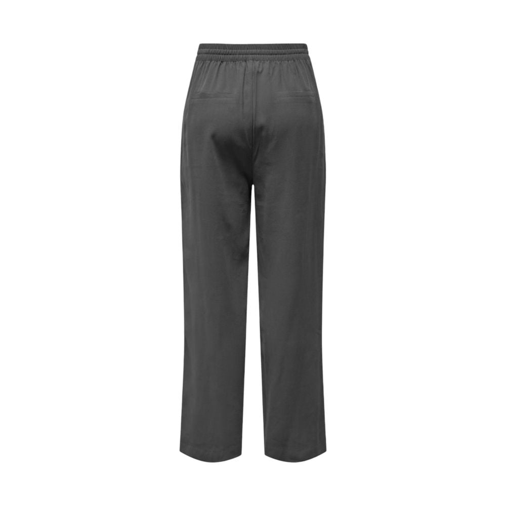 Gray Viscose Pant - ventzia