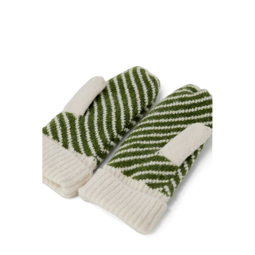 Cream Polyester Glove - ventzia