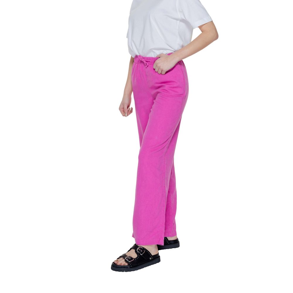 Pink Linen Pant - ventzia