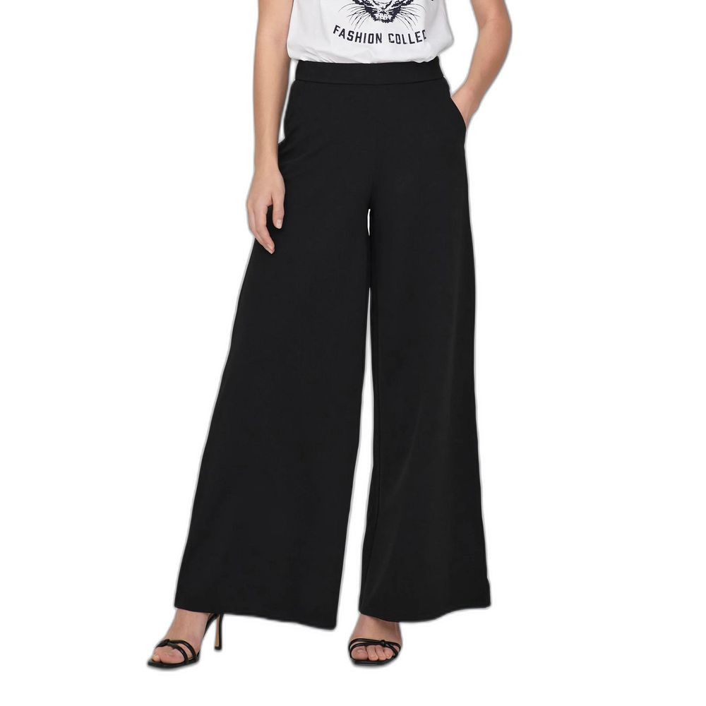 Black Recycled Polyester Pant - ventzia