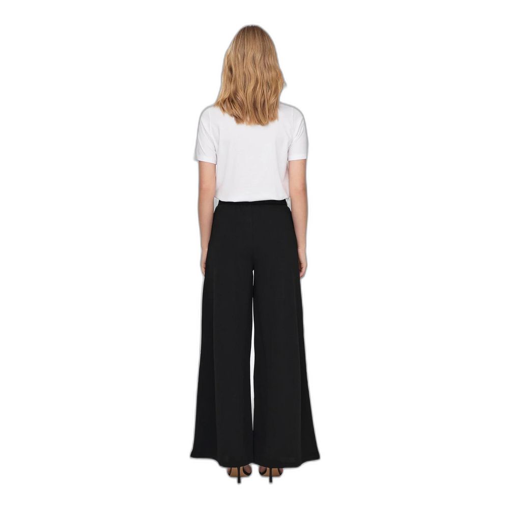 Black Recycled Polyester Pant - ventzia