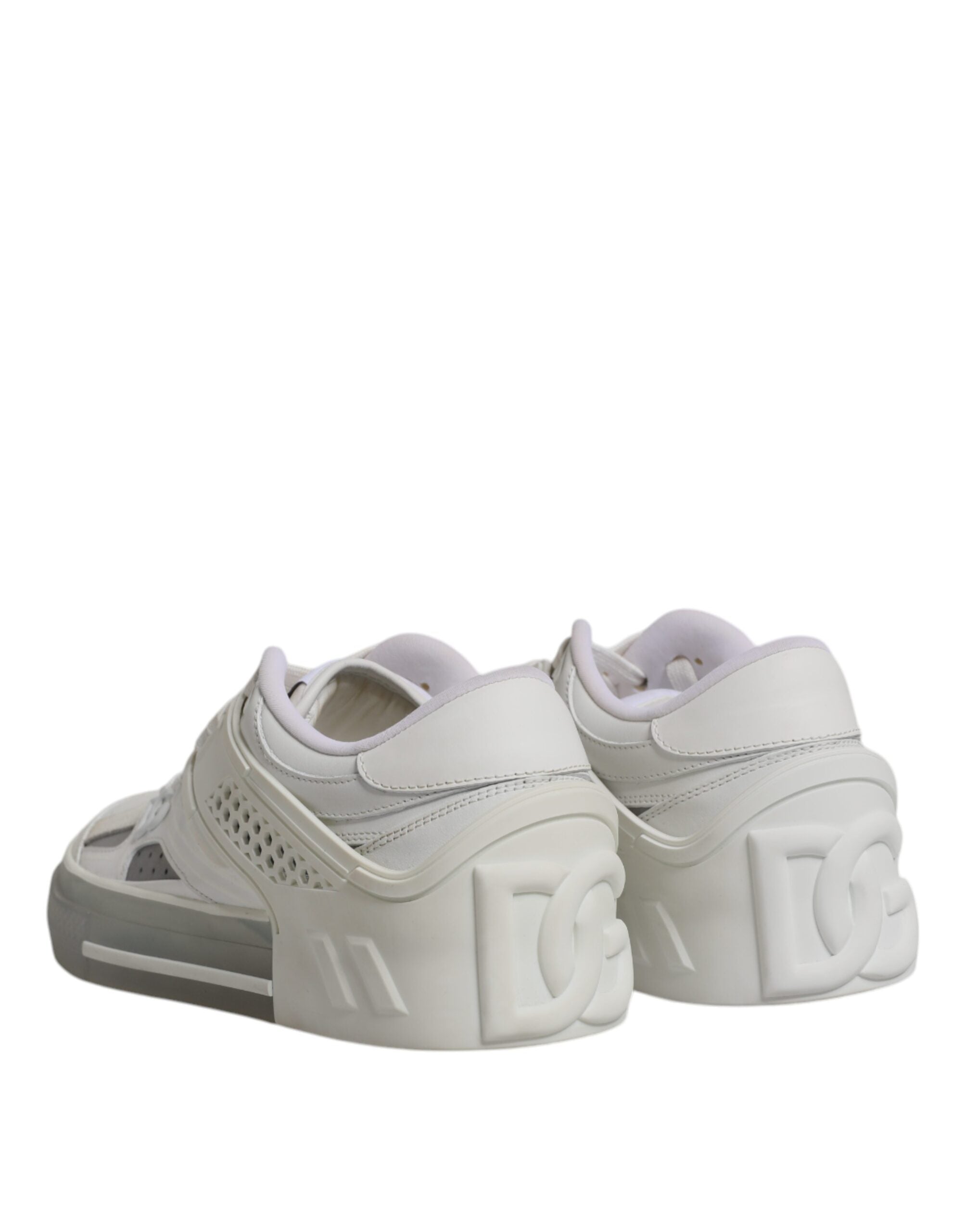 White DG Logo CUSTOM 2.Zero Sneakers Shoes - ventzia