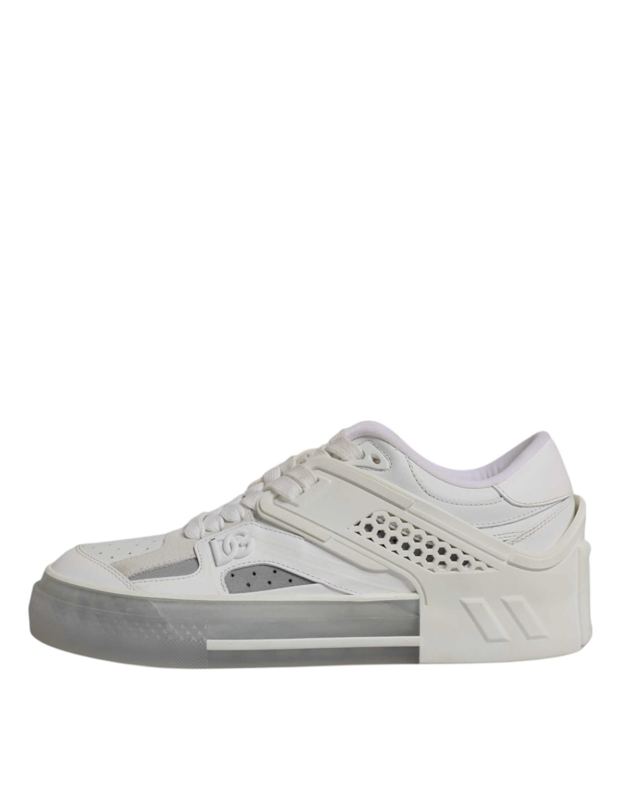 White DG Logo CUSTOM 2.Zero Sneakers Shoes - ventzia