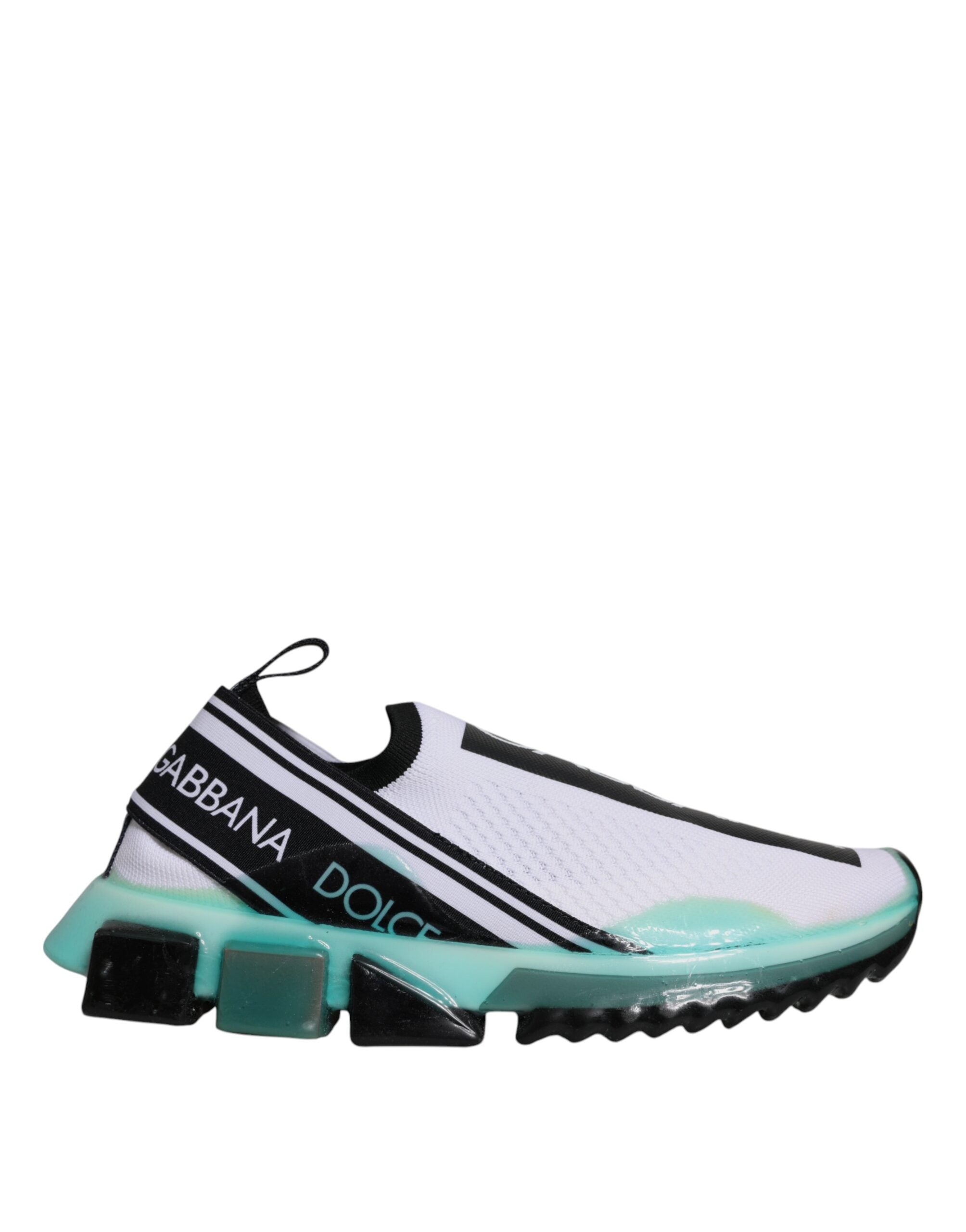 White Blue Sorrento Slip On Sneakers Shoes - ventzia