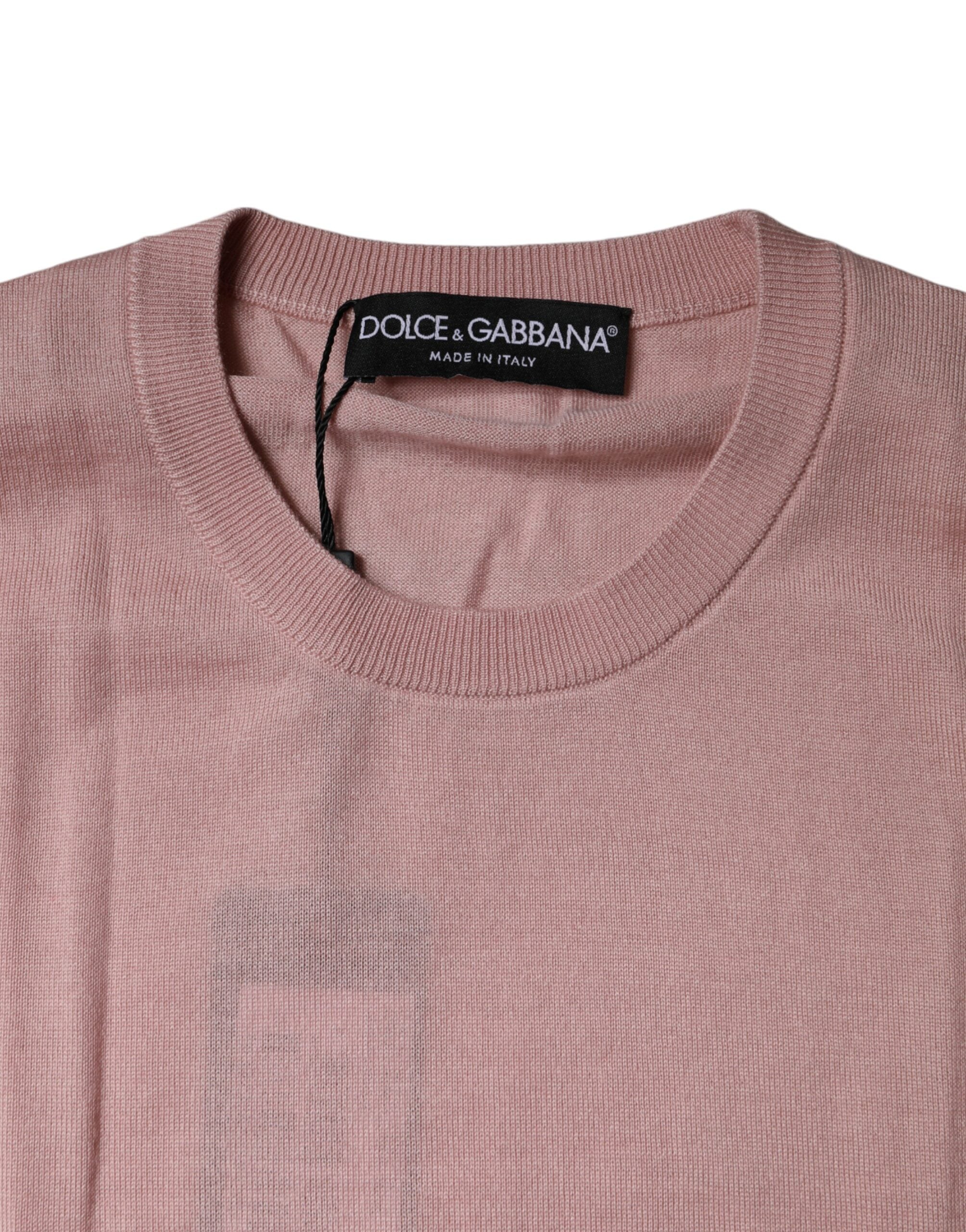 Pink Cashmere Knitted Sleeveless Tank Top - ventzia