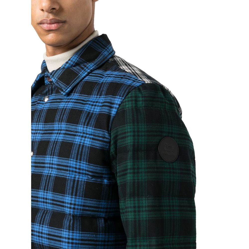 Multicolor Cotton Jacket - ventzia