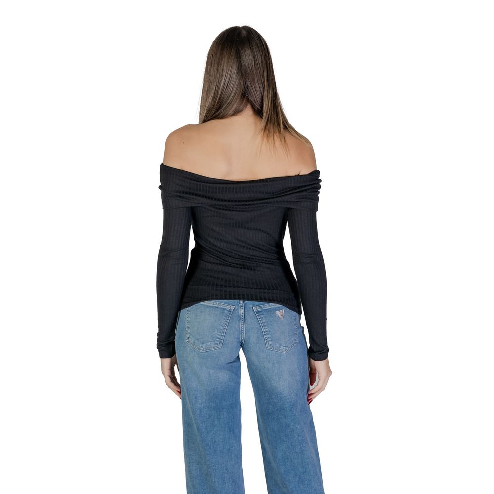 Black Viscose Sportswear - ventzia
