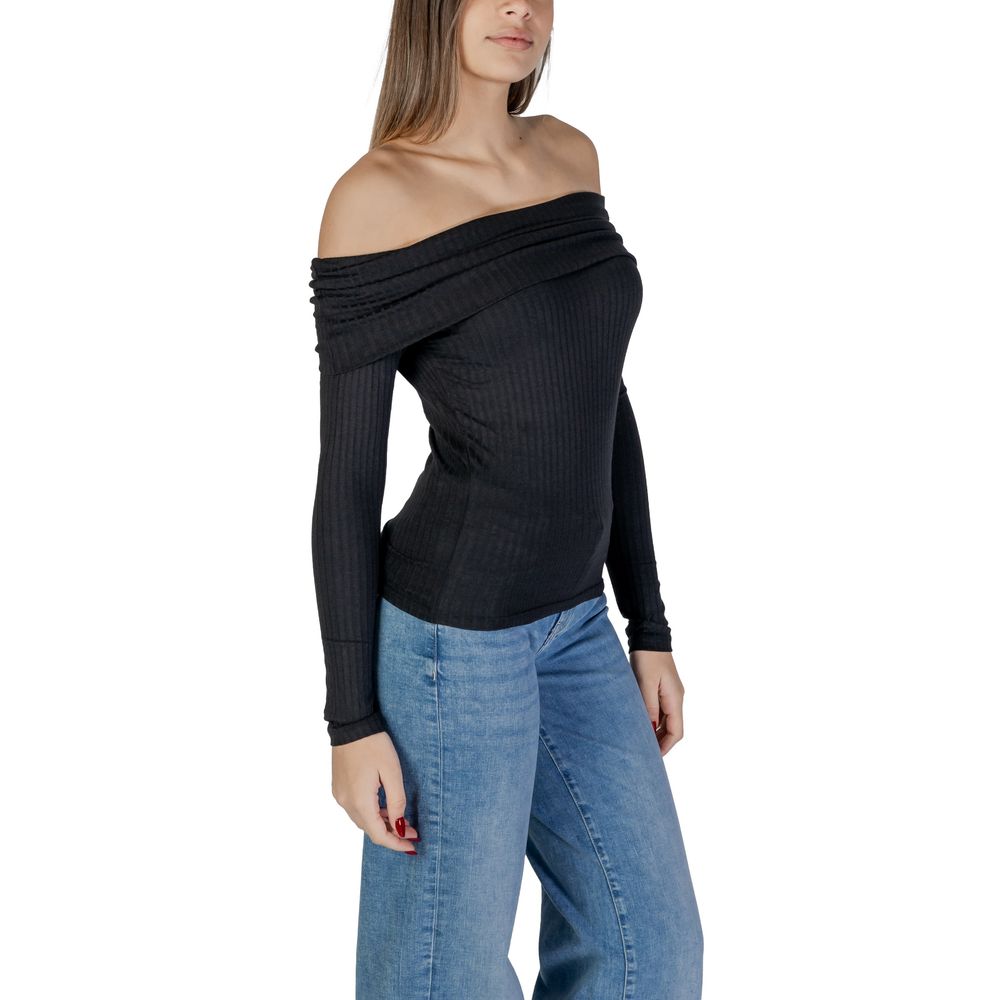 Black Viscose Sportswear - ventzia