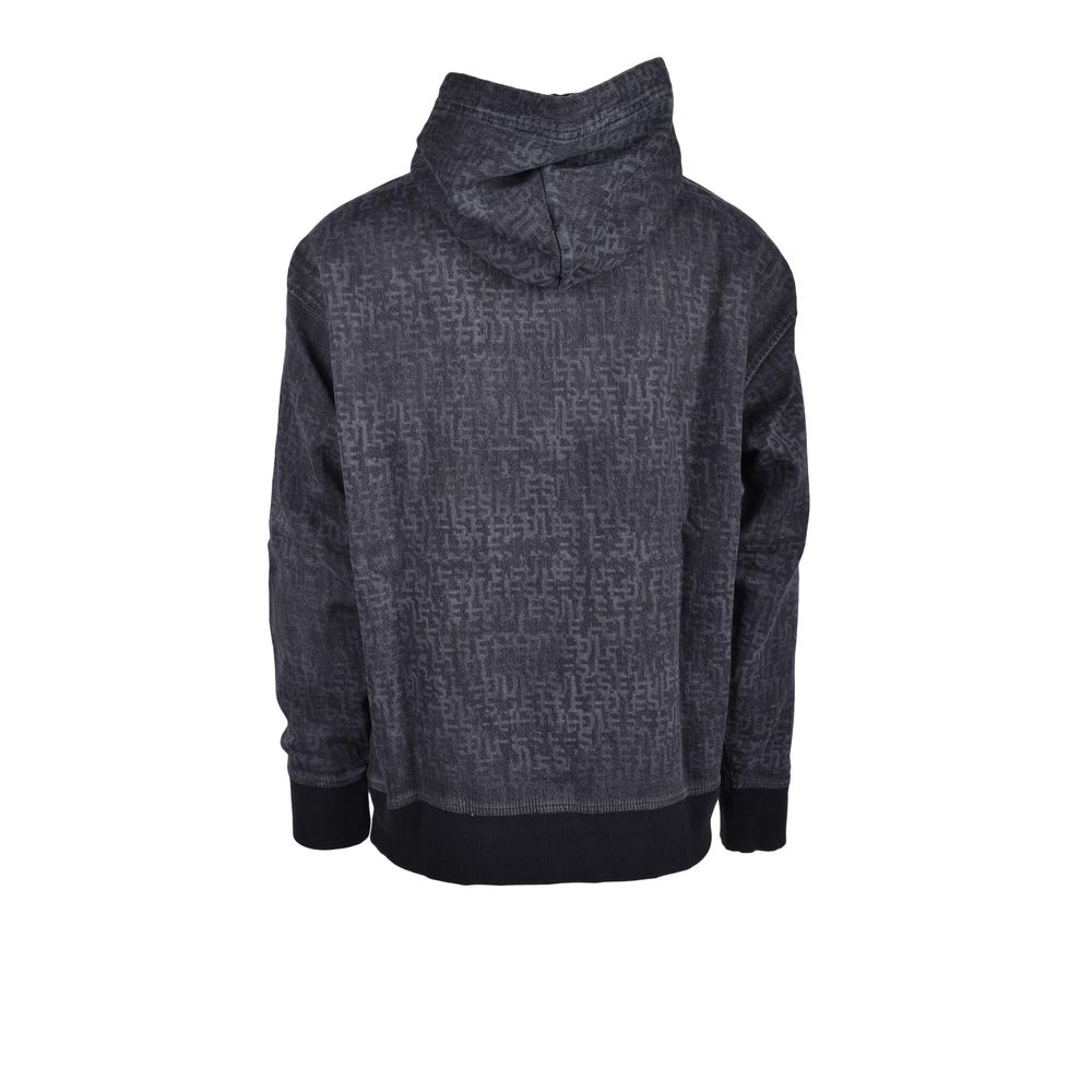 Gray Cotton Hoody
