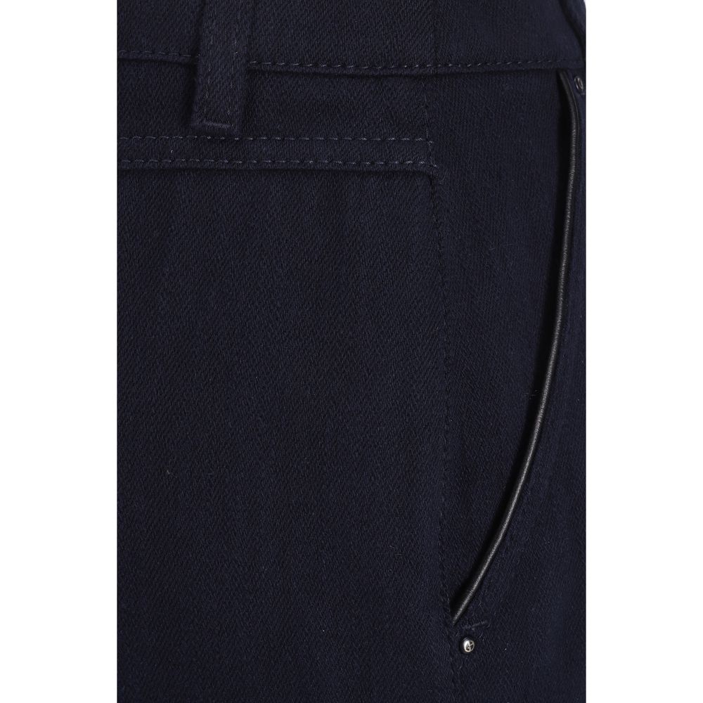 Blue Cotton Skirt - ventzia