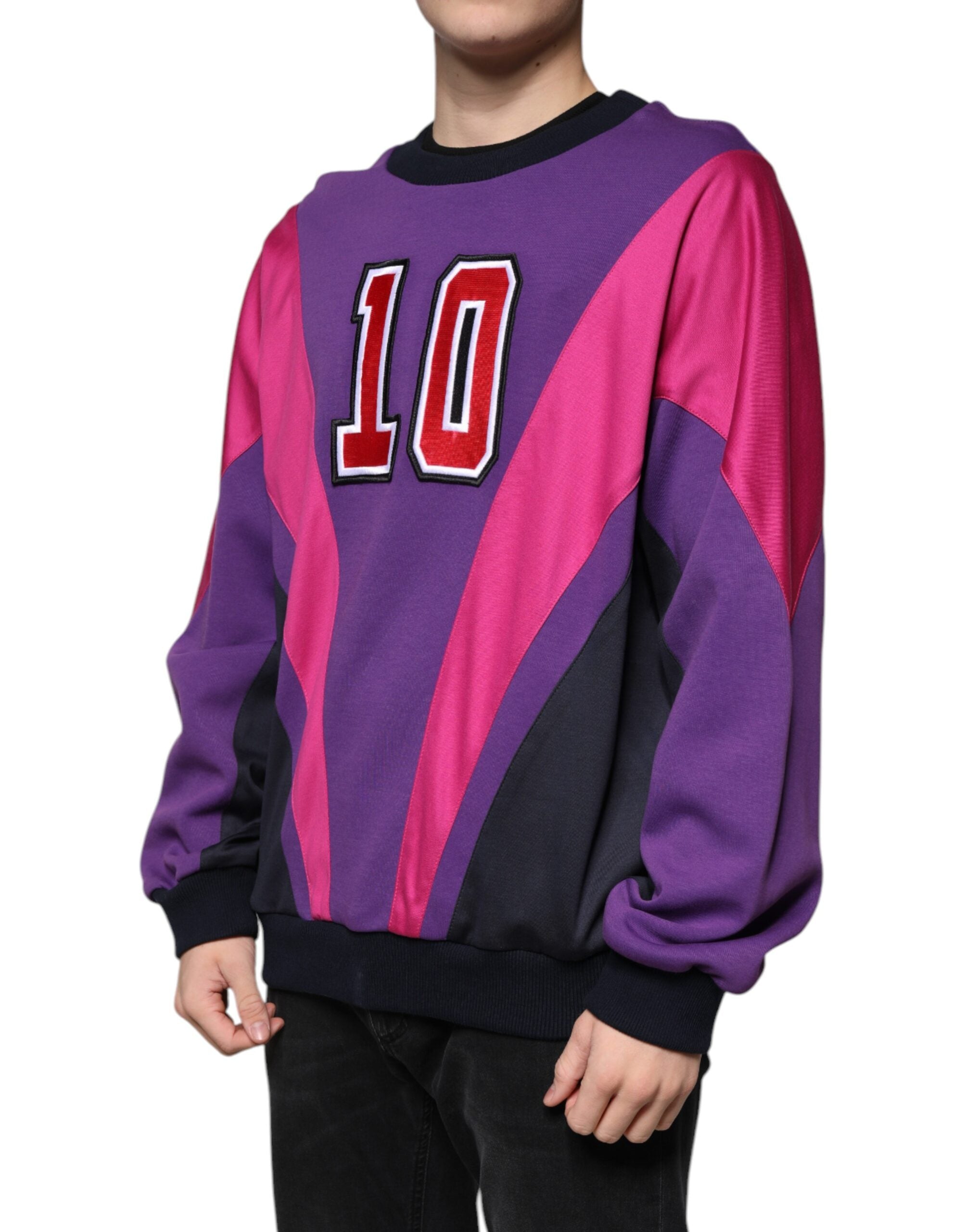 Multicolor Crew Neck Men Sweatshirt Sweater - ventzia
