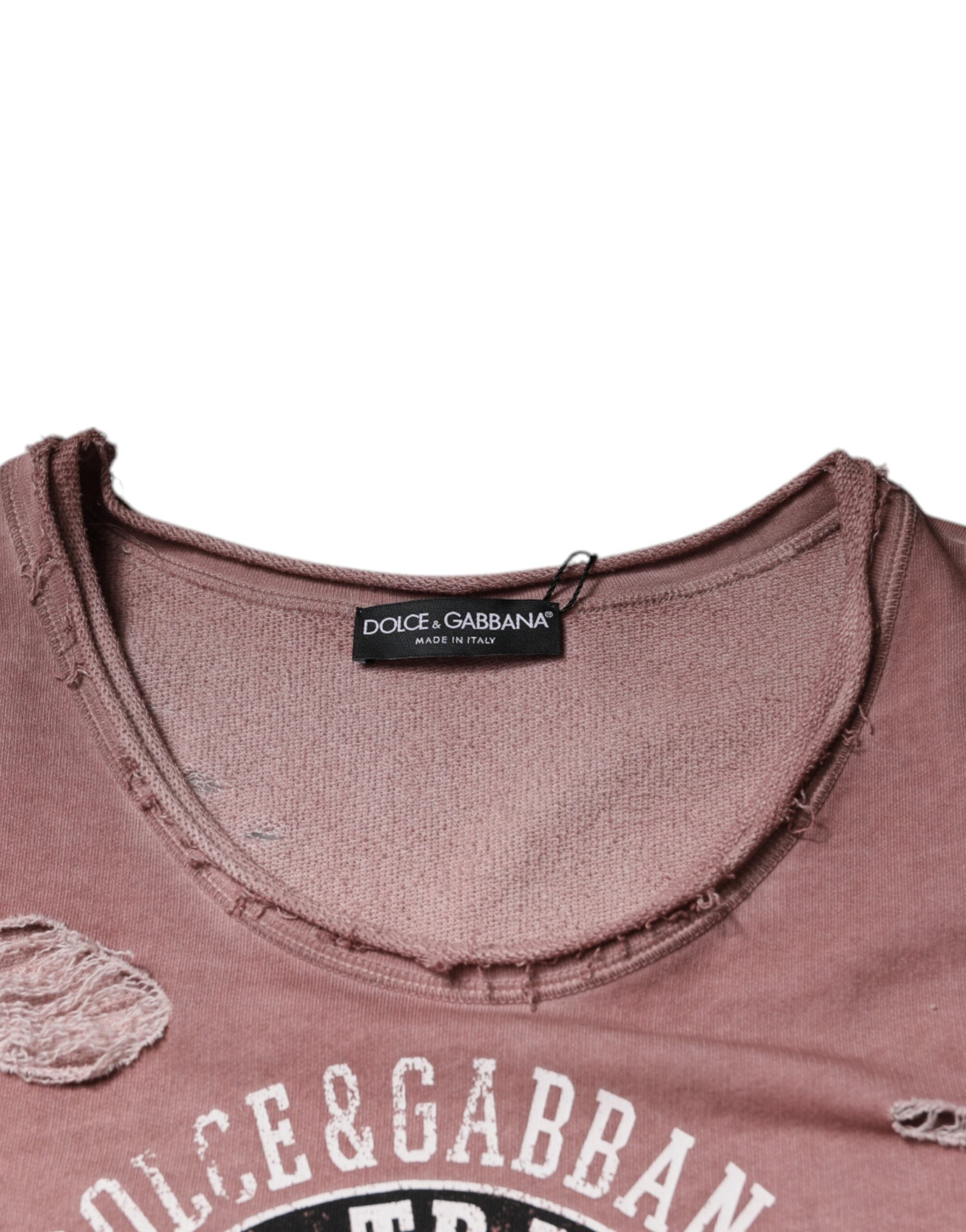 Brown Cotton Round Neck Sleeveless T-shirt - ventzia