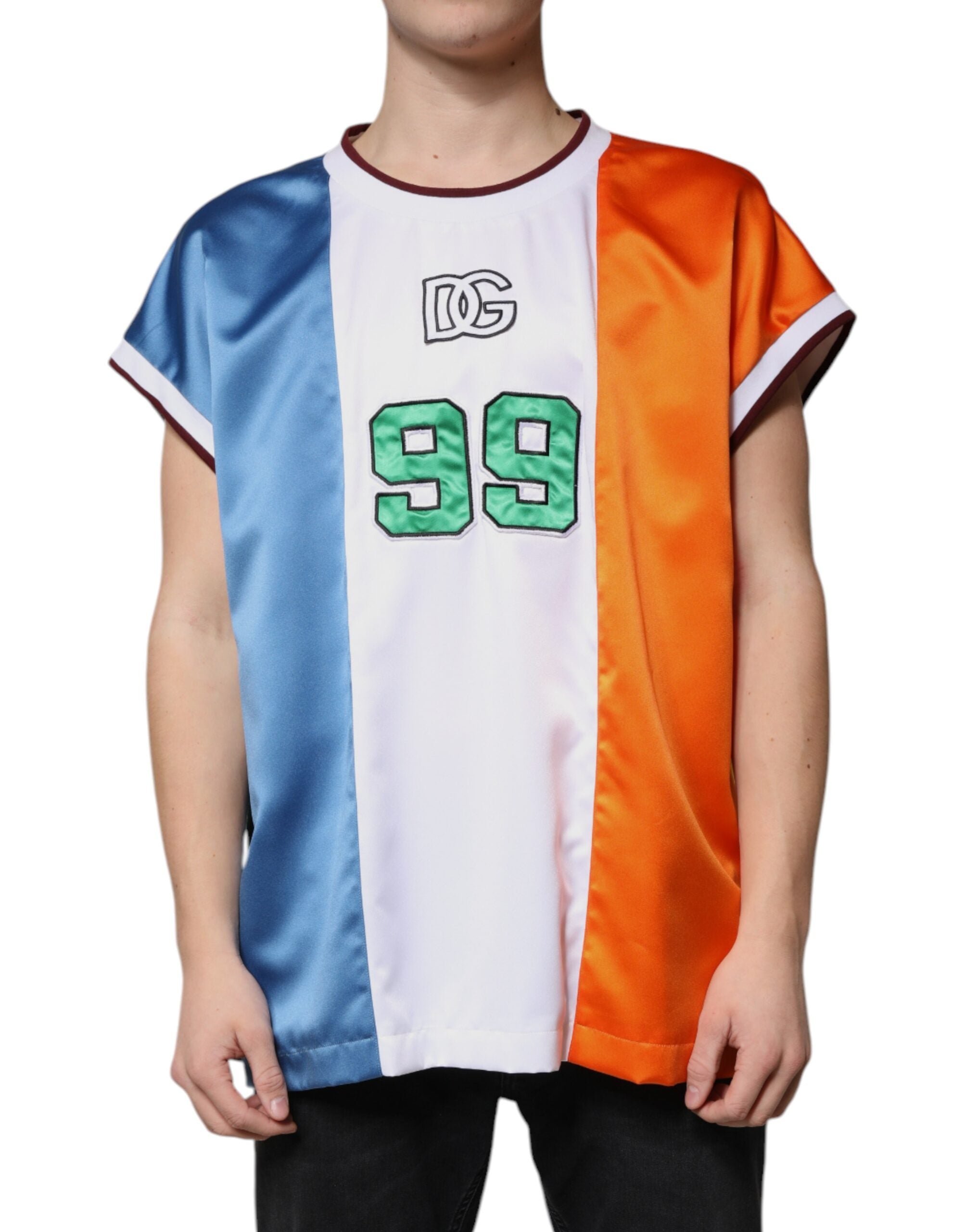Multicolor Jersey Tank Sleeveless T-shirt - ventzia