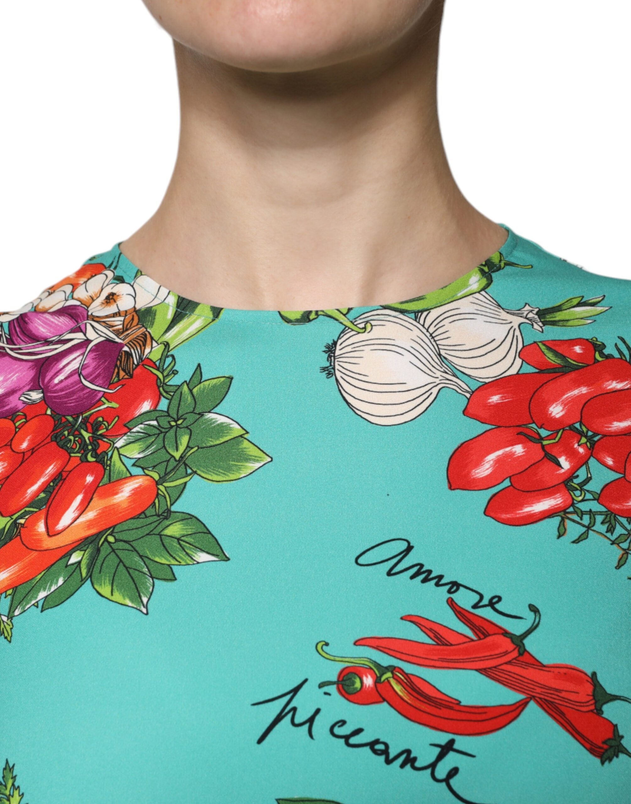 Multicolor Vegetables Sleeveless Tank Top - ventzia